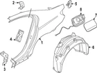 Genuine Bmw Splash Shield 51-71-9-498-284 New. Price: $149.29.