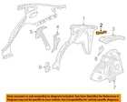 Gm Oem 16-25 Malibu Quarter Panel Inner Structure-upper Extn 22987035 New. Price: $46.12.