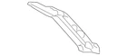 Genuine Honda Gutter Rear Pillar (upper) 63320-S5S-E00ZZ New. Price: $60.68.