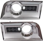 Evan Fischer Front Driver And Passenger Side Fog Light Trim Set Chrome New. Price: $98.99.