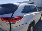 2018 Toyota Highlander Quarter Panel *cut* Right Passenger White Used. Price: $420.75.