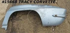 1963-1967 Corvette Rear Quarter Panel Gm# 3797019 Lh Fiberglass Original Mosport Used. Price: $1899.00.