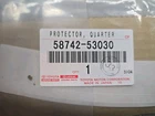 Genuine 2014-2020 Lexus Is Left Quarter Panel Protector 58742-53020 New. Price: $10.00.