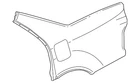 Genuine Gm Quarter Panel 25680983 Qty 1 New. Price: $653.13.