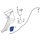 For Kia Soul 2020-2025 97500H0200 Rear Left Quarter Panel Vent New. Price: $41.48.