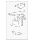 Genuine Ford Quarter Panel Extension LJ8Z-5845115-A New. Price: $695.15.
