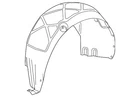 Genuine Gm Passenger Side Rear Wheelhouse Liner With Air Deflector 26202860 New. Price: $266.75.