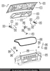 08-23 Dodge Challenger Deck Opening Lower Panel Brace Left Side Mopar New Oem. Price: $26.35.