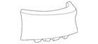 Genuine Gm Lower Filler 22575605 New. Price: $36.58.
