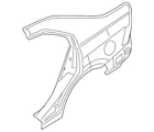 Genuine Ford Panel Quarter Outer 6H6Z-5427841-A New. Price: $944.73.