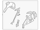 Genuine Ford Inner Panel Assembly LJ6Z7802557A New. Price: $733.40.