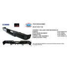 Ford F-150 2006-2008 Sherman 579BB-800U Rear Step Bumper Assembly Value Line New. Price: $359.70.