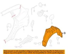 Ford Oem 13-18 C-max Quarter Panel Components-splash Shield AM5Z58278B51B New. Price: $440.61.