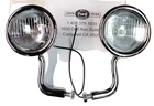 Ford Cowl Lights 1928 1929 6 Volts Usa Made Pair A-13302-AR New In The Box. Price: $300.00.