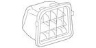 Genuine Audi Quarter Panel Air Vent Grille 8K0-819-161-C New. Price: $102.08.
