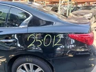 14-22 Infiniti Q50 Driver Left Quarter Panel BLACK/KH3 Oem G81014GAMA Used. Price: $534.99.