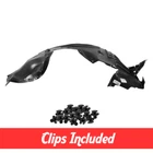 Driver Side Fender Liner W/ Clips For 2016-2021 Honda Pilot Ridgeline HO1248162 New. Price: $59.99.