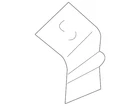 Genuine Bmw Quarter Panel Reinforced Plate 41-21-9-240-147 New. Price: $44.37.