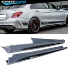 Fits 15-18 Mercedes-benz W205 C-class C63 Amg Style Side Skirts Rocker Panel Pp New. Price: $199.99.