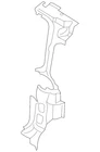Genuine Ford Panel Reinforced DT1Z-6127800-A New. Price: $257.23.