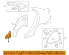 Gm Oem 12-20 Sonic Quarter Panel Inner Structure-lower Filler 96894822 New. Price: $37.37.