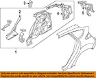 Ford Oem 12-17 Focus Quarter Panel Inner Structure-trough CP9Z58279D47A New. Price: $26.12.