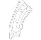 Genuine Mitsubishi Lower Extension 5301J612 New. Price: $202.36.