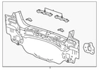 Genuine Gm Rear End Panel 42450179 New. Price: $687.62.