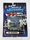 Muscle Machines '66 1966 Mustang Blue White Stripe Hot Rod Classic Car 2001 New. Price: $8.68.