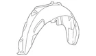 Genuine Gm Rear Driver Side Wheelhouse Liner 15952291 New. Price: $98.29.