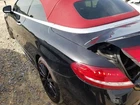 18 Mercedes C43 205 Type Convertible Quarter Panel Cut Left Driver Black Used. Price: $578.00.