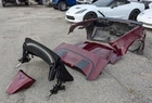 Wide Body Quarters Z06 Corvette C7 Rear Bumper Trunk Lid Convertible Lb Red Used. Price: $3480.75.