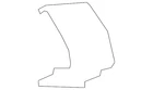 Genuine Bmw Upper Reinforced 41-00-9-466-220 New. Price: $63.74.