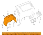Gm Oem 15-20 Escalade Esv Quarter Panel Components-wheelhouse Liner 23234074 New. Price: $216.69.