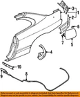 Chrysler Oem 95-00 Avenger Quarter Panel Components-splash Shield MR162885 New. Price: $34.25.