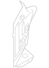 Genuine Volvo Quarter Panel Extension 32353822 New. Price: $78.46.
