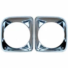 Head Light Bezel Set For 67-68 Chevy Pickup Truck Suburban New. Price: $136.93.