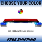 New Choose Your Color Front Bumper For 2019-2021 Gmc Sierra With Sensor Holes. Price: $549.88.
