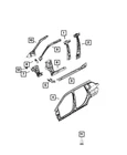 Genuine Mopar Weld Stud 6107317AA New. Price: $78.10.