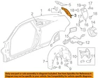 Gm Oem 11-15 Cts Quarter Panel Components-extension 25794961 New. Price: $41.83.