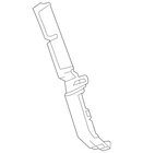 Genuine Rear Passenger Side Wheelhouse Liner Bracket 87813945 New. Price: $19.74.