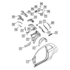 For Fiat 500 15-17 Mopar 68082808AD Rear Passenger Side Quarter Panel Extension New. Price: $99.68.