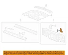 Gm Oem 16-25 Malibu Floor Body-rear Panel Bracket 23127195 New. Price: $32.50.