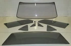 1967 1968 Ford Mustang Hardtop Glass Windshield Vent Door Quarter Back Set Grey New. Price: $599.00.
