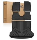 3W Floor Mats & Cargo Liner For Volkswagen ID.4 2021-2026 Non-adjustable Carpet New. Price: $120.00.