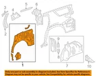 Gm Oem 18-23 Traverse Quarter Panel Structure-inner Qtr 84578752 New. Price: $1320.78.