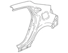 Genuine Honda Panel Set Rear (outer) 04646-TGG-A00ZZ New. Price: $797.85.