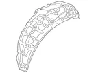 Genuine Mazda Quarter Panel Splash Shield KMV6-56-1H1A New. Price: $110.46.