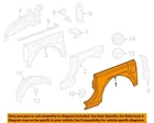 Chrysler Oem 18-23 Wrangler Panel Components-quarter 68302725AE New. Price: $192.10.