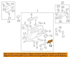 Gm Oem 13-17 Enclave Quarter Panel Interior Trim-air Grille 22906548 New. Price: $33.70.